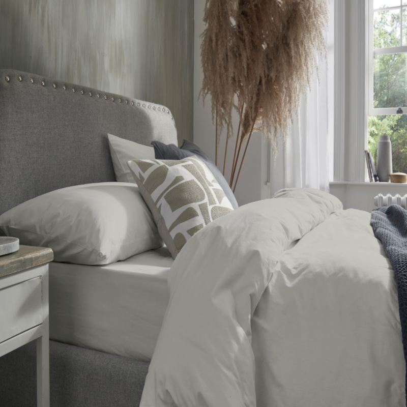 Image of 200 Thread Count Classic 100% BCI Cotton Duvet Cover