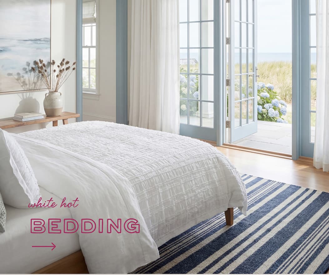White Hot bedding