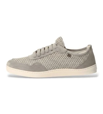 Zapatillas de Piel N5914 Origen gris