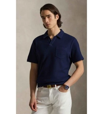 Polo de piqué Standard Fit marino