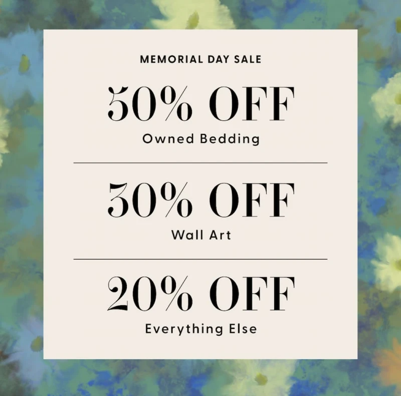 memorial day sale
