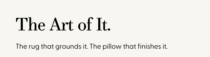 The Art of It.
