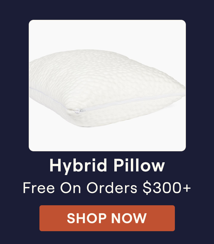 Hybrid Pillow on a white background