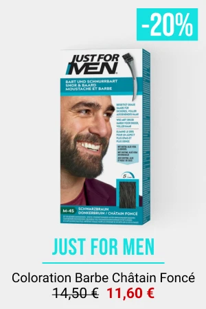 Just For Men Coloration Barbe Châtain Foncé Just For Men Coloration Barbe Châtain Foncé