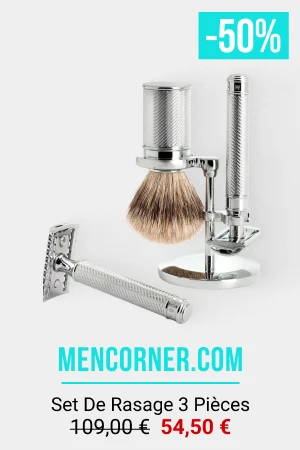 Mencorner.Com Set De Rasage 3 Pièces Mencorner.Com Set De Rasage 3 Pièces