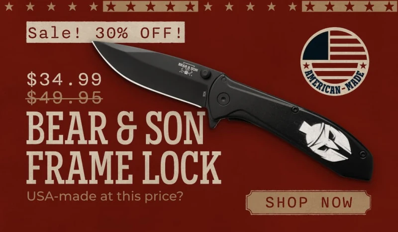 Bear & Son Frame Lock