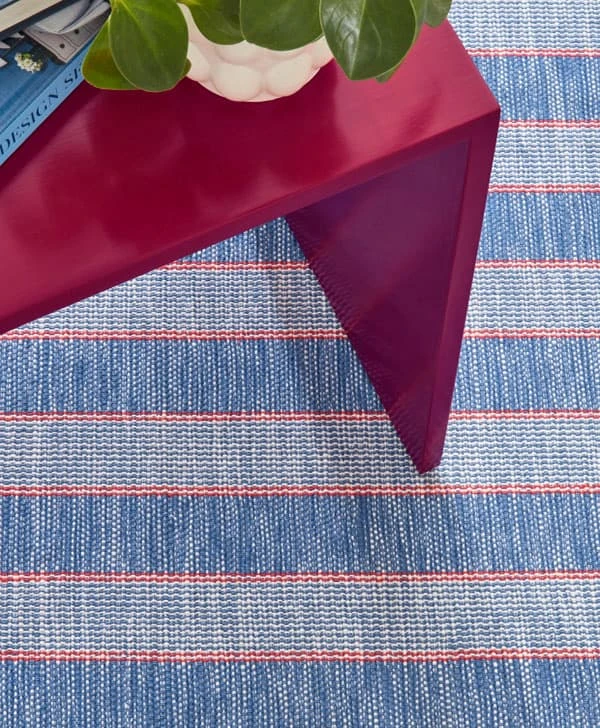 Shop Hillsgrove Stripe Handwoven Cotton Rug