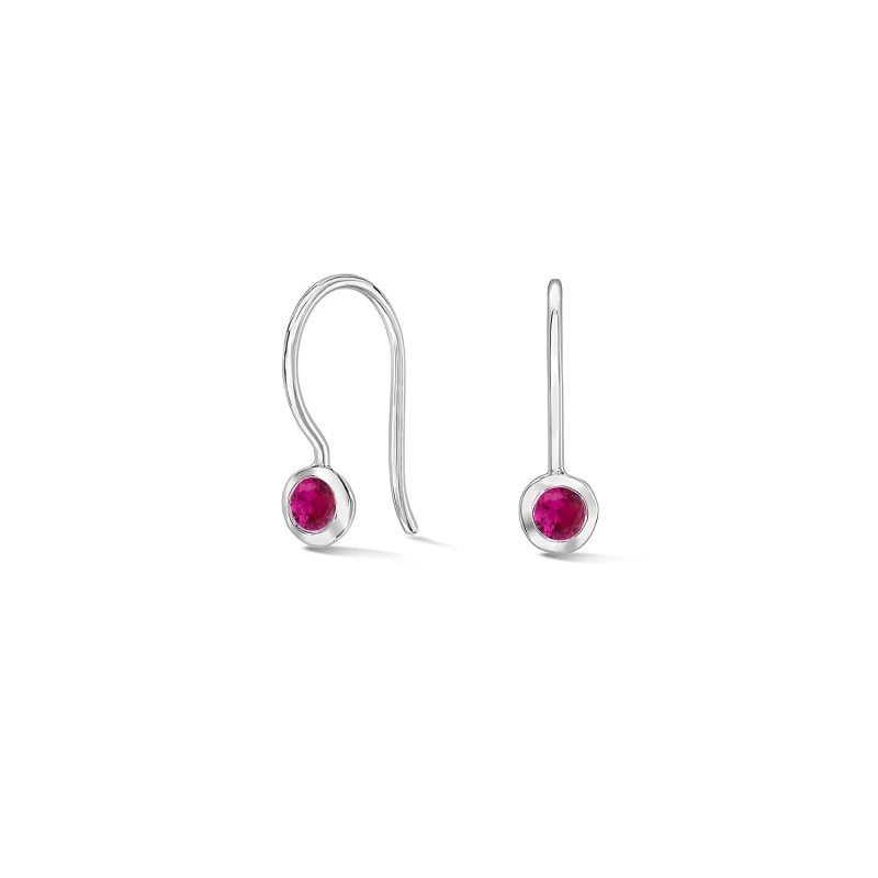Image of Ruby Dewdrop Earrings