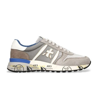 Zapatillas de piel Lander gris