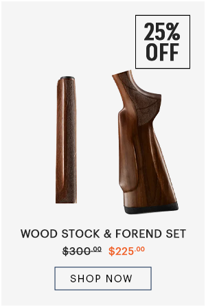 Wood Stock and Forend Set