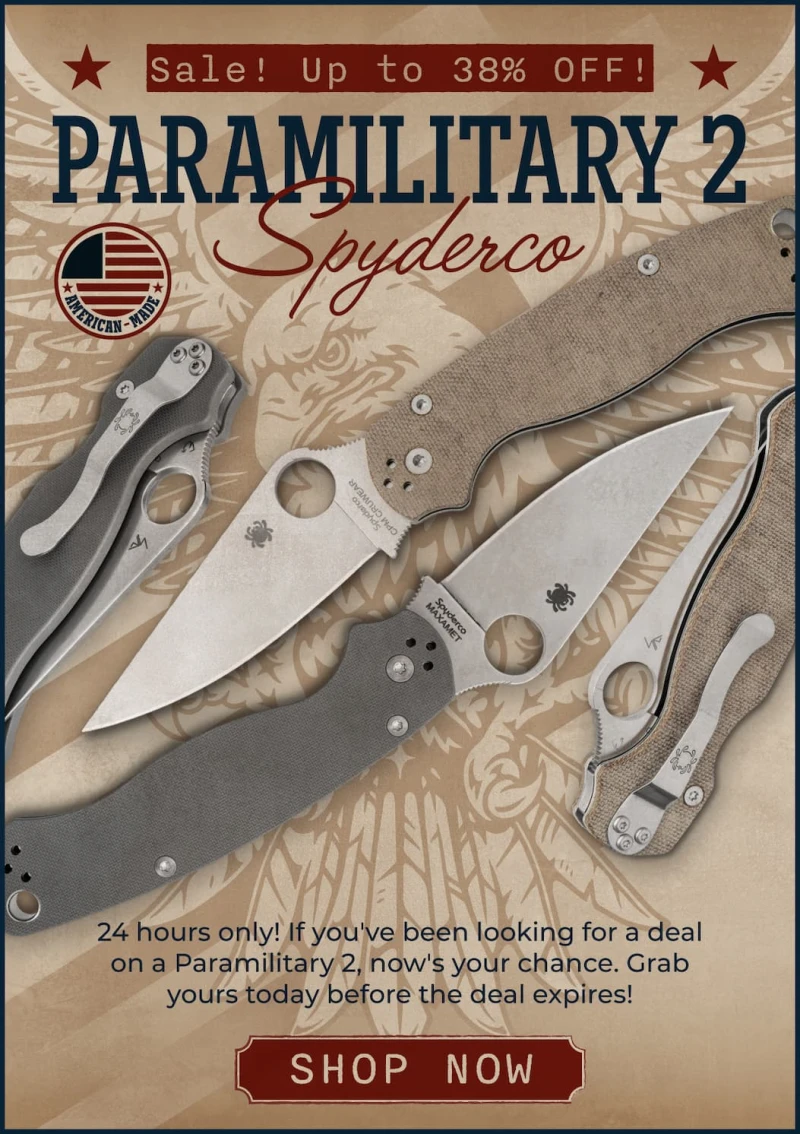 Spyderco Paramilitary 2