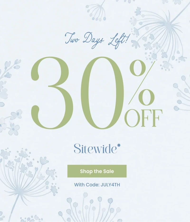 Two days left 30% OFF