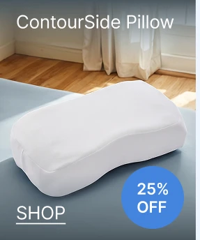 contour side pillow is on sale now