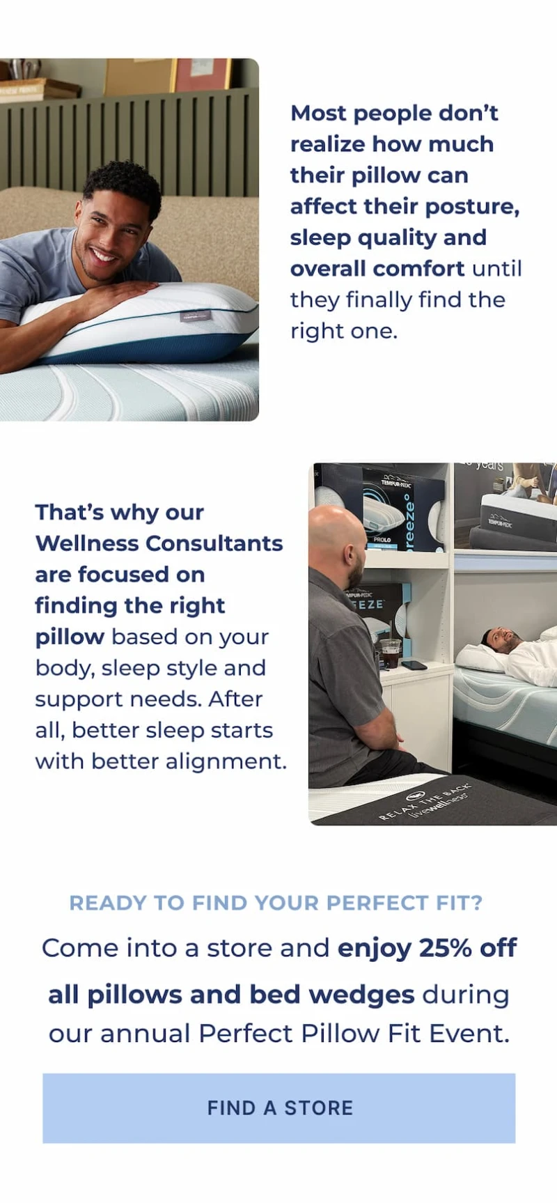 ready to find your perfect fit ready to find your perfect fit