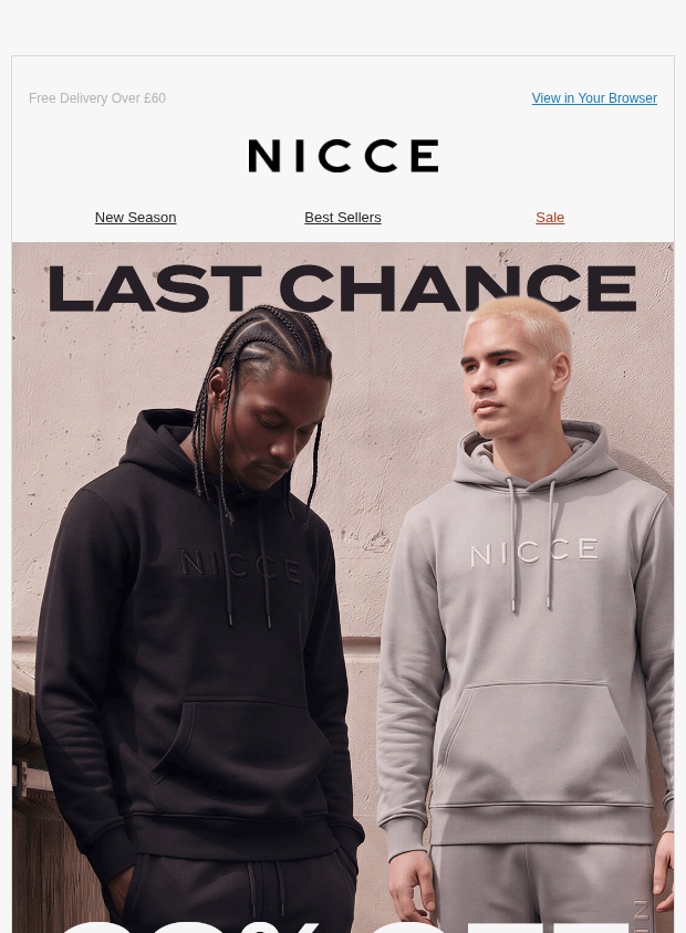 Preview of Last Chance: 20% Off Full Priced Styles by nicceclothing.com