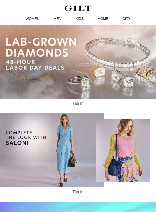 Preview of Lab-Grown 💎 Deals [Labor Day Prices!] by gilt.com