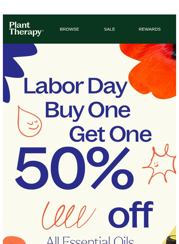 Preview of Still Time to Save 🌿 Labor Day Sale by planttherapy.com