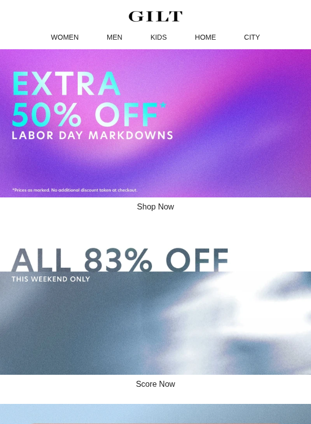 Preview of ⬇ LDW Markdowns: EXTRA 50% OFF ⬇ by gilt.com
