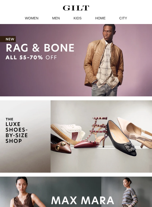 Preview of All 55 - 70% Off New rag & bone by gilt.com