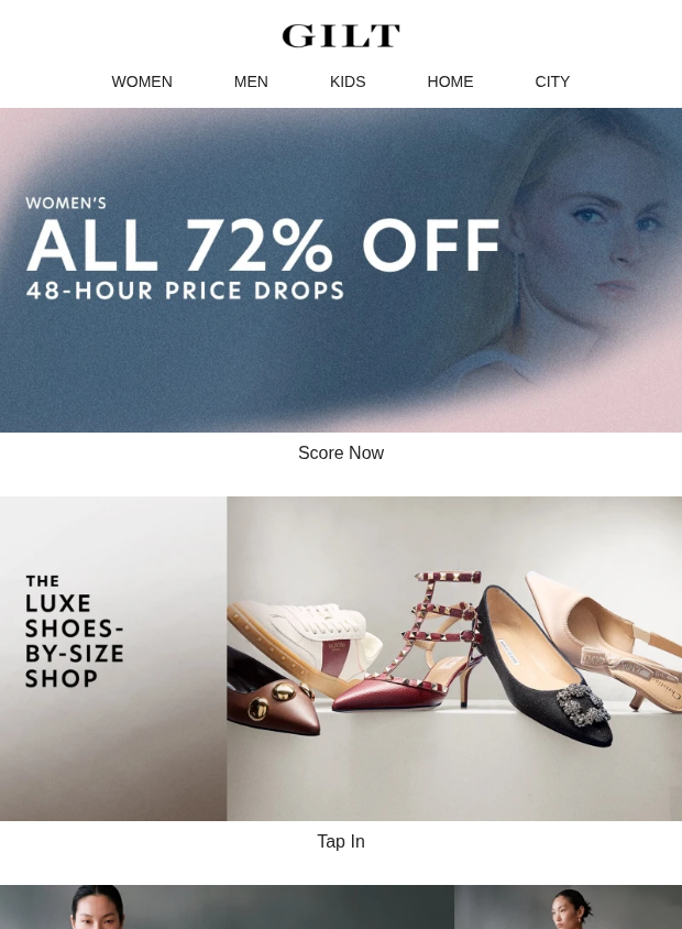 Preview of A L L 72% Off (Inside) for 48 Hours by gilt.com