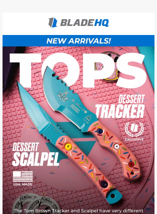 Preview of Brand new USA Dessert Warrior drops! by bladehq.com