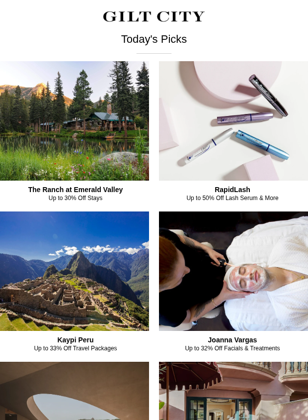 Preview of Escape to the Mountains: The Ranch at Emerald Valley Up to 30% Off Stays by gilt.com