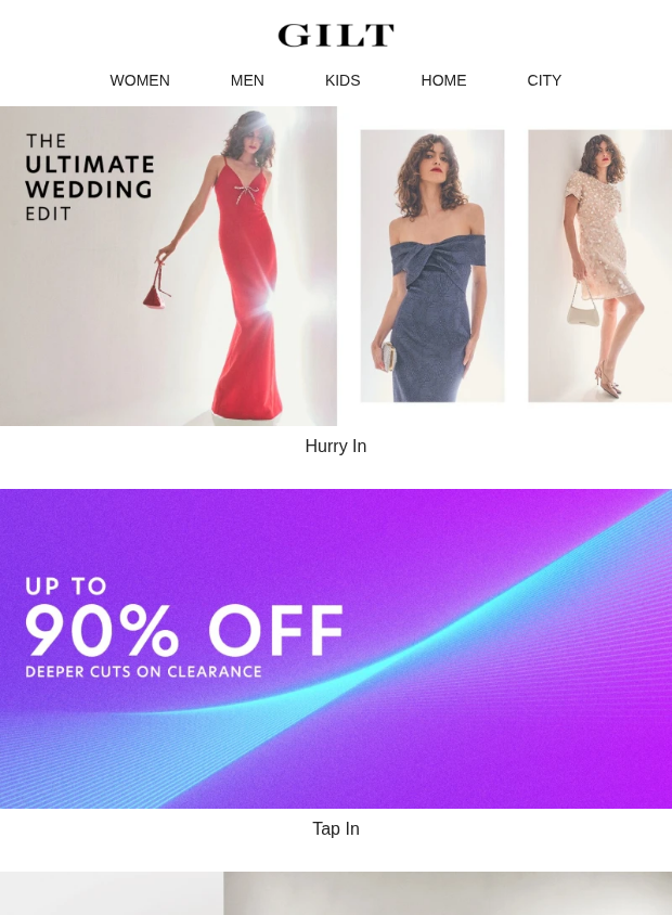 Preview of The ULTIMATE Wedding Edit  by gilt.com