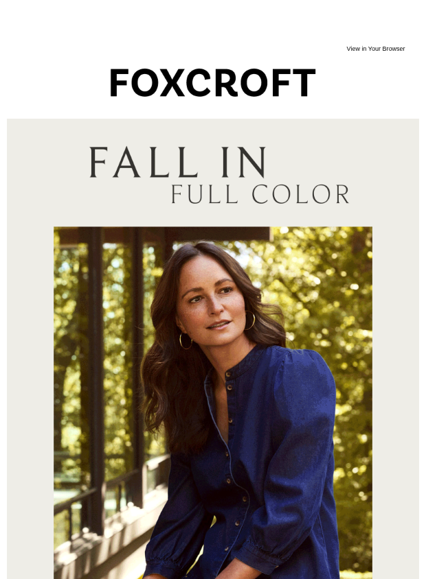 Preview of Your fall color story starts here 🍁 by foxcroftcollection.com