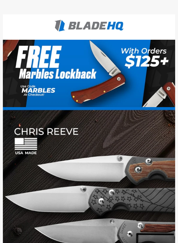 Preview of Your grail knife is inside. It's time. by bladehq.com