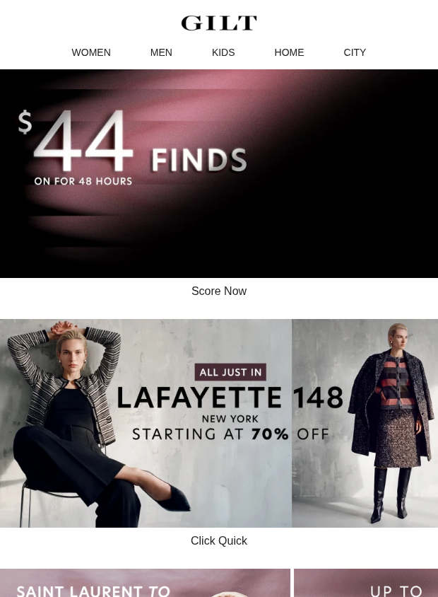 Preview of $44 Finds for ✦ 48 ✦ Hours by gilt.com