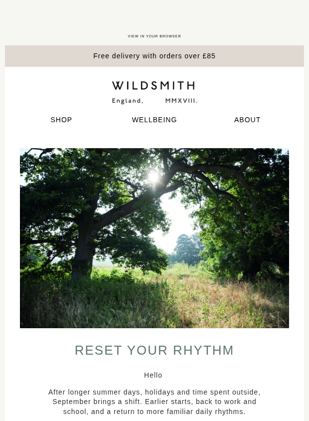 Preview of A New Season for Your Skin by wildsmithskin.com
