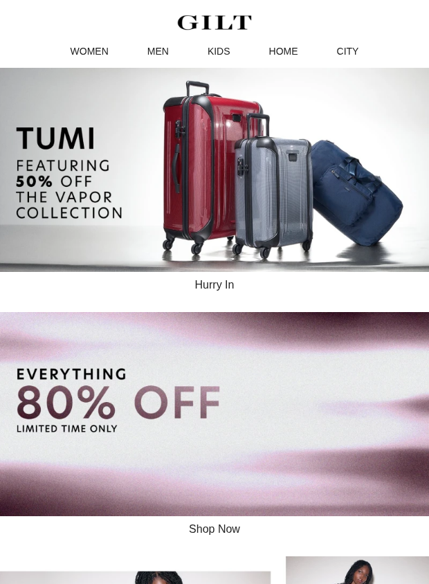 Preview of TUMI 🧳 With 50% Off The Vapor Collection by gilt.com