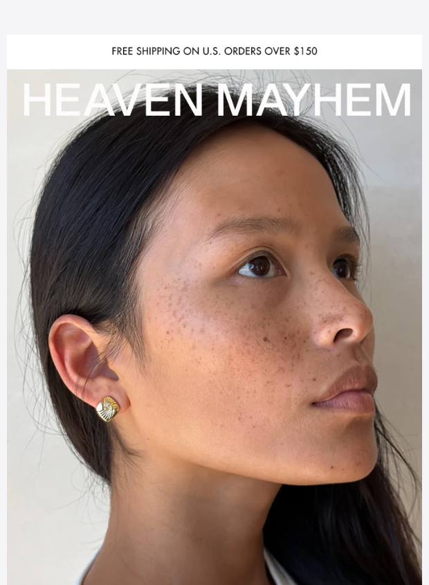 Preview of BACK IN STOCK: MINI TABI EARRINGS by heavenmayhem.com