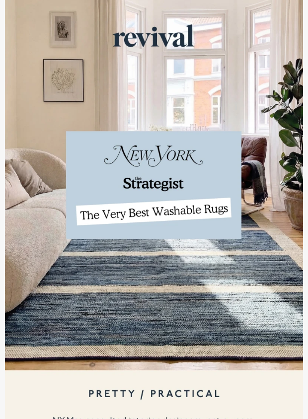 Preview of NY Mag tested & approved by revivalrugs.com