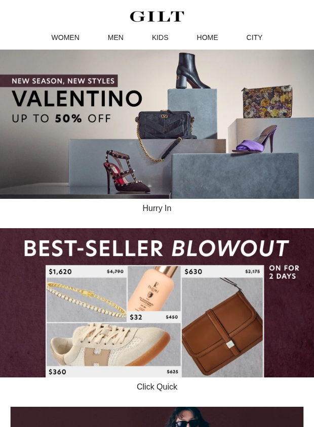 Preview of Up to 50% Off New Valentino | Best-Seller Blowout: Limited Time by gilt.com