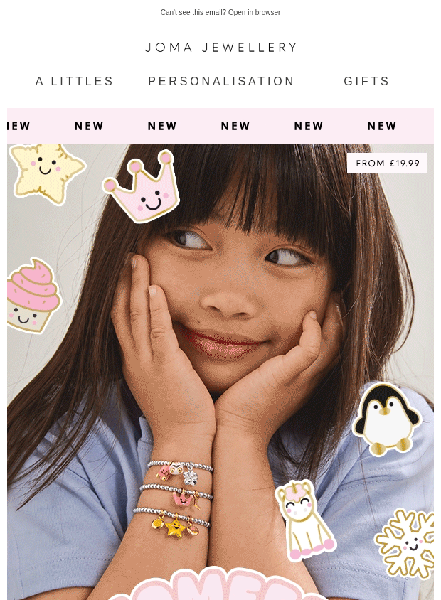 Preview of NEW: Meet Sprinkles, Squish & Fluff ✨ by jomajewellery.com