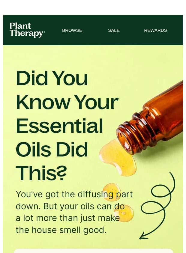 Preview of Did you know your essential oils did this? by planttherapy.com