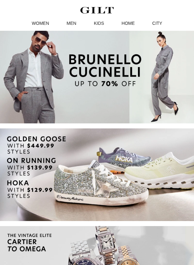 Preview of Up to 70% Off Brunello Cucinelli by gilt.com