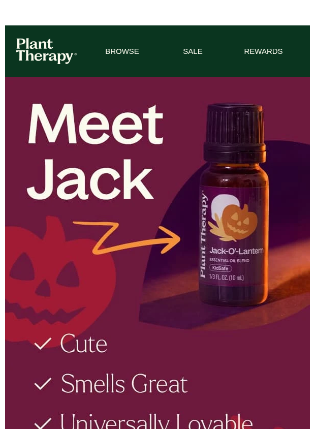 Preview of Meet Jack. 🎃 by planttherapy.com