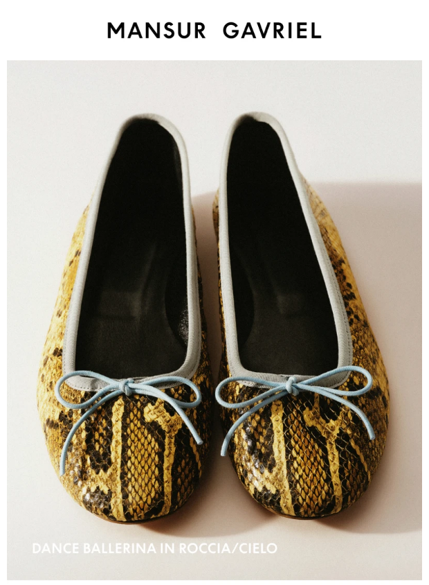 Preview of New Flats for Fall by mansurgavriel.com