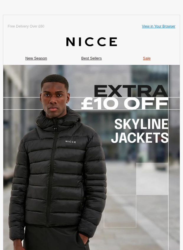 Preview of Extra £10 Off Skyline Jackets! by nicceclothing.com