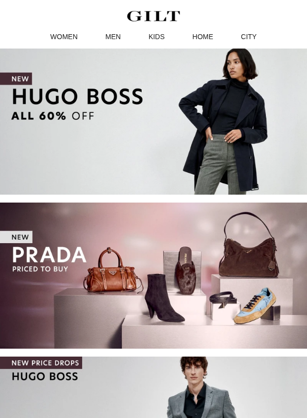 Preview of All 60% Off New Hugo Boss by gilt.com