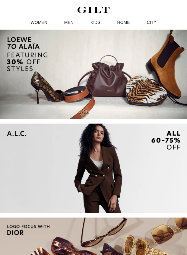 Preview of Loewe to ALAIA Featuring 30% Off Styles by gilt.com