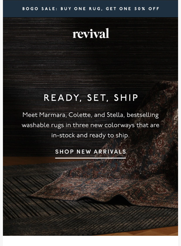 Preview of New washables, no wait by revivalrugs.com