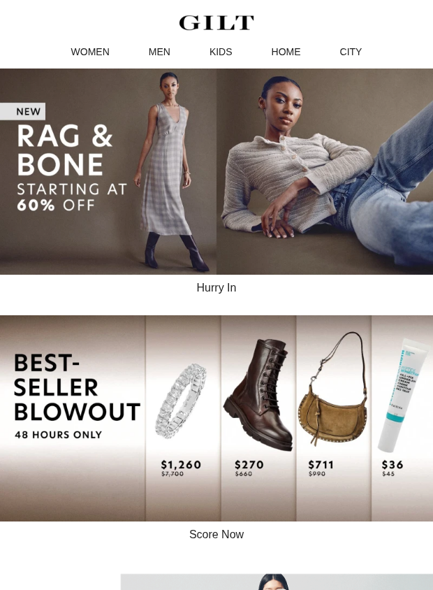 Preview of New rag & bone from 60% Off | Best-Seller Blowout: Limited Time by gilt.com