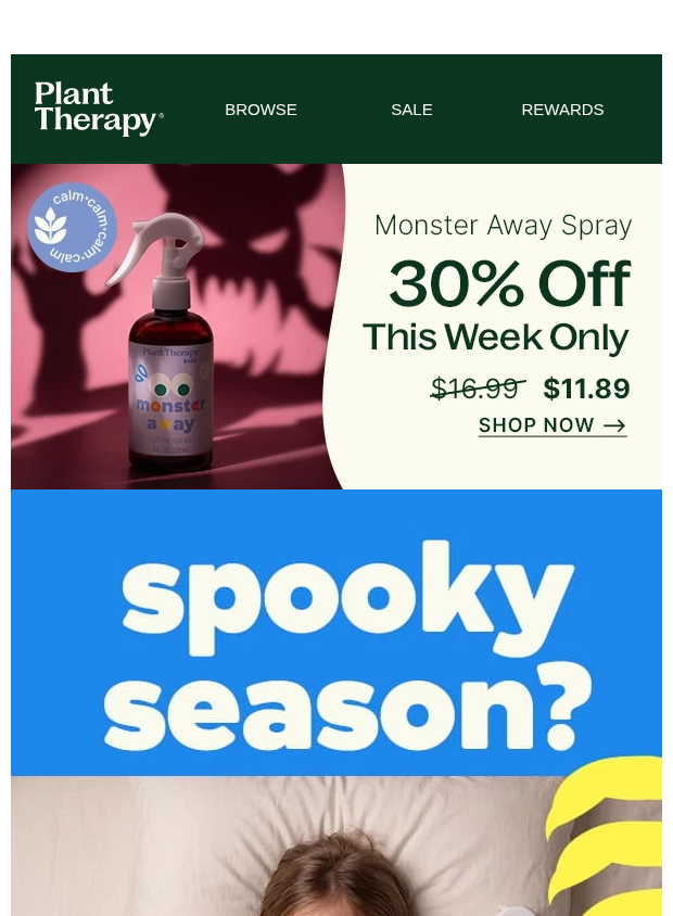 Preview of Spooky Season? Not Anymore. 👻 by planttherapy.com