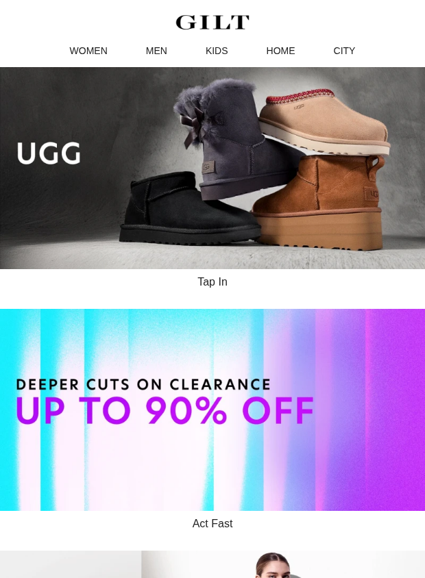 Preview of UGG Is Here by gilt.com