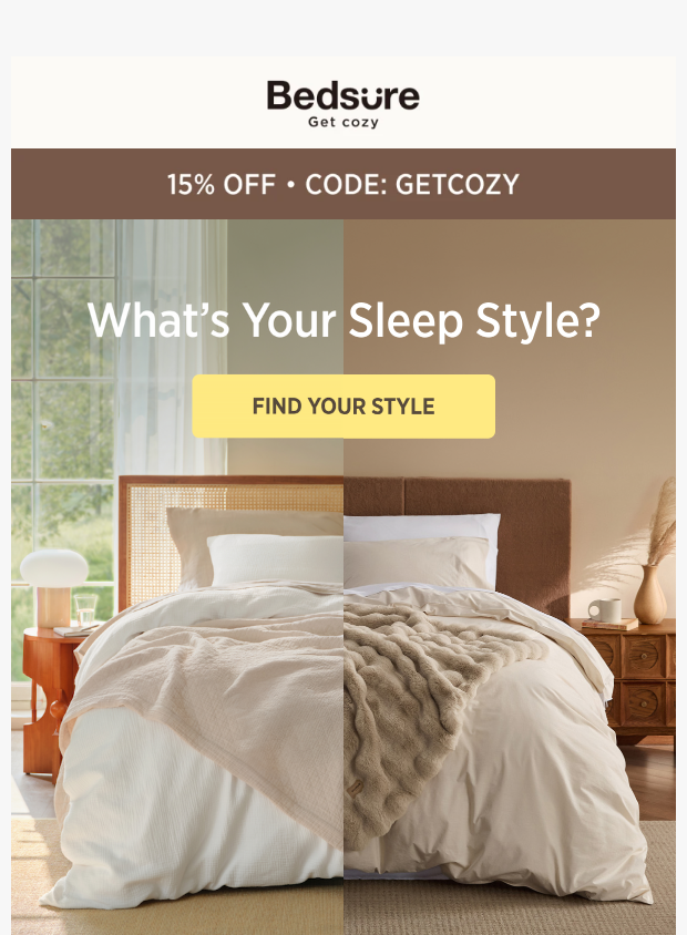 Preview of The Fall Bedding Edit: Which style is yours? 🍂 by bedsurehome.com