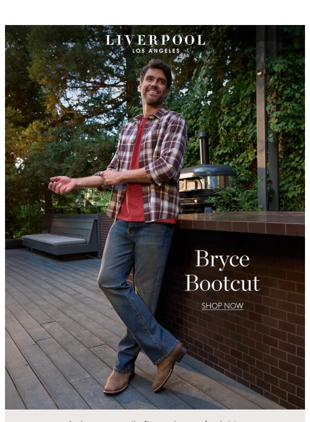Preview of Introducing the Bryce Bootcut by liverpoolstyle.com