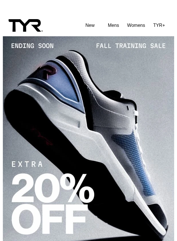 Preview of Ending Soon: Extra 20% Off Select Sale Styles by tyr.com